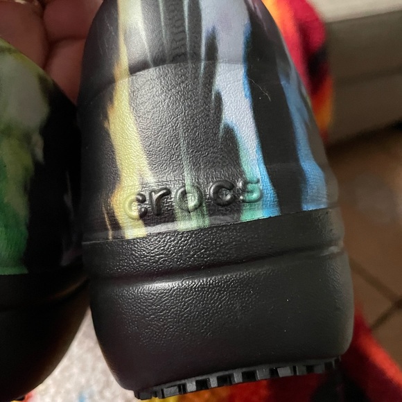 Crocs Go Work Neria pro 11 dual comfort tie dye medical nursing clogs NEW 6 - Picture 6 of 9